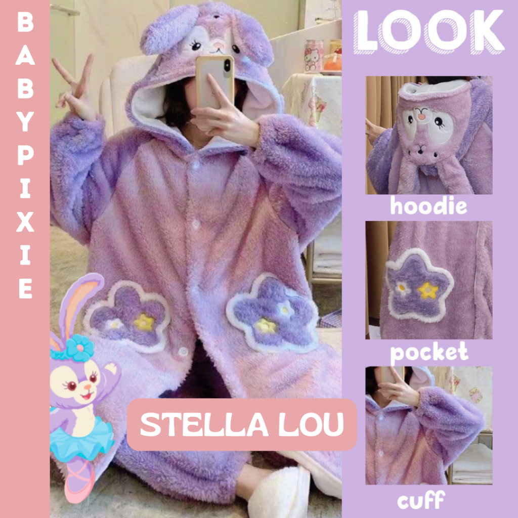 ONESIE DASTER STELLA LOU Kostum Piyama Baju Tidur Karakter