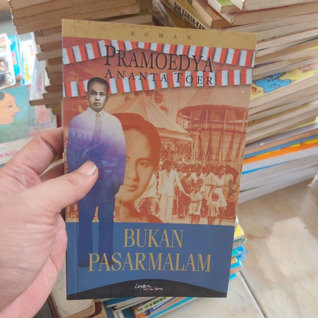Buku Novel Pramoedya Ananta Tour Original Bukan Pasar Malam