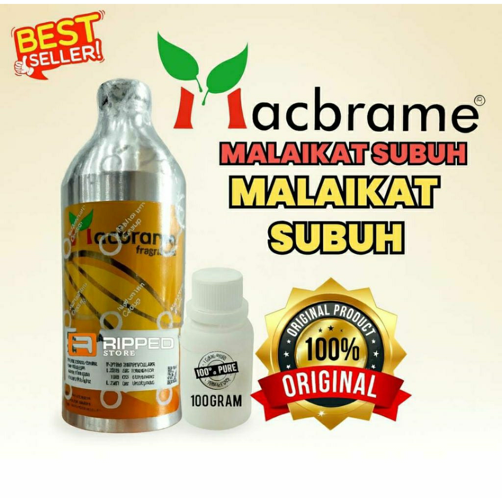 Bibit Parfum Murni 100ml Malaikat Subuh || Ori Macbrame