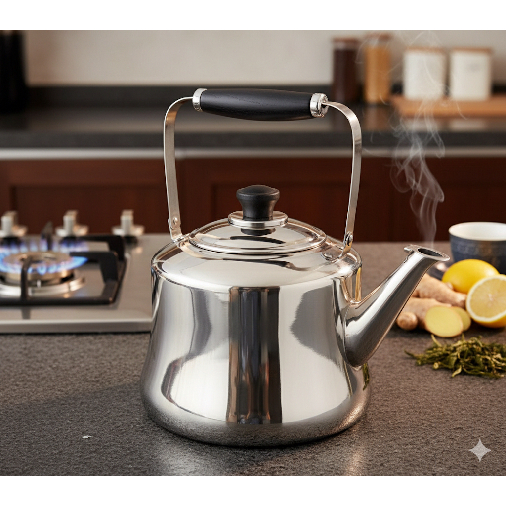 Teko Air Panas Bunyi Stainless Premium