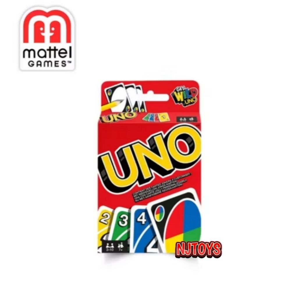 UNO Card Mainan Kartu UNO original Mattel