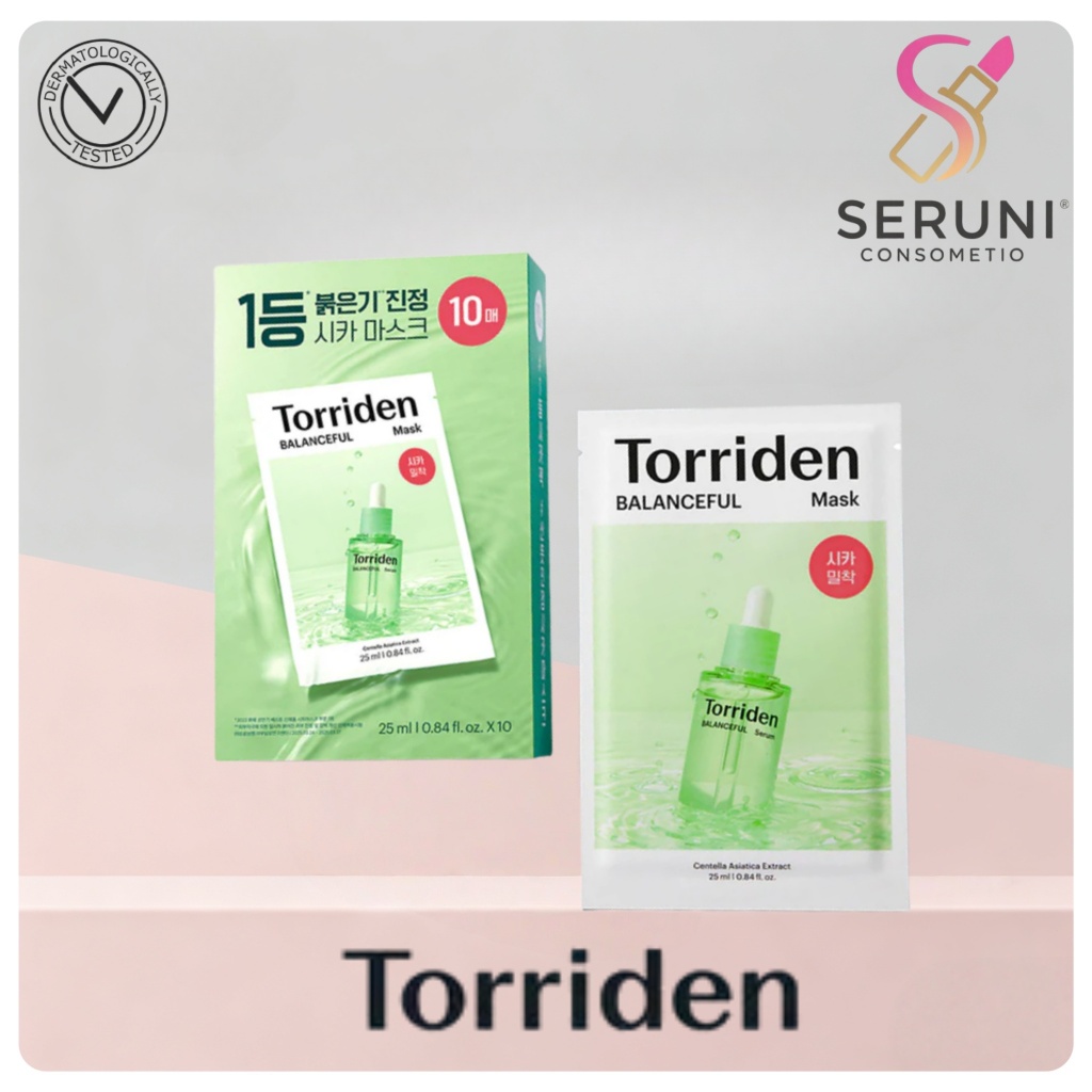 Torriden Balanceful Centella Asiatica Extract Mask 10pcs, Torriden Official Store, Torriden Sheet Ma