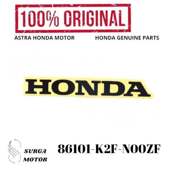 Stiker Sticker Tempelan Logo Mark Honda 65 MM Type 1 Motor Scoopy eSP K2F 2020 2021 2022 2023 2024 8