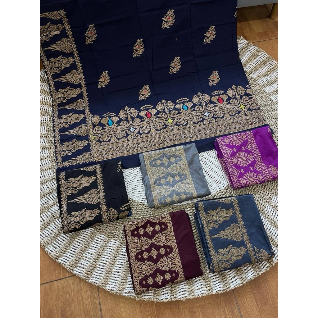 Kamen endek bordir songket