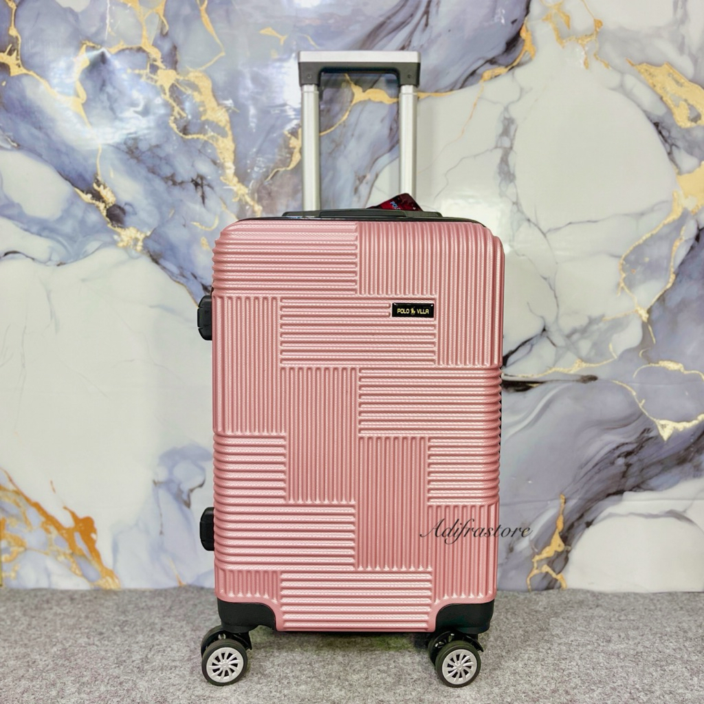 Koper Polo Villa Ukuran 20 dan 24 inchi Bahan Kuat dan Kokoh Super Anti Pecah Roda Berputar