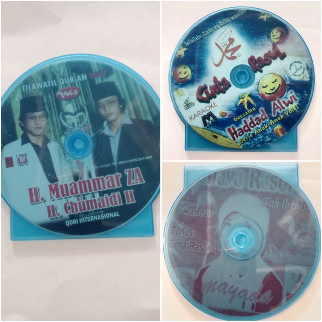 VCD KH Muammar ZA, Cinta Rasul Vol 1, Cahaya Rasul Mayada