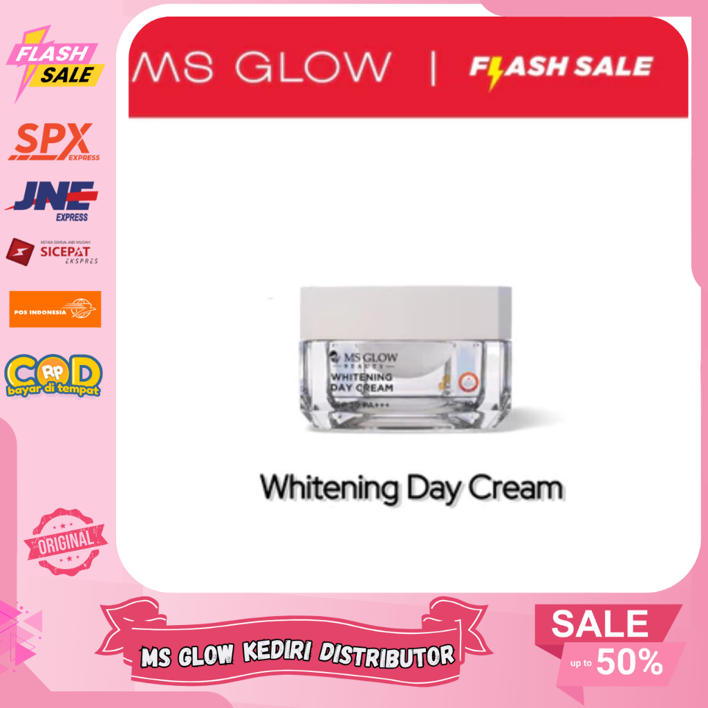 DAY CREAM MS GLOW ORIGINAL KRIM SIANG MS GLOW / DAY CREAM KRIM SIANG MS GLOW ASLI MS GLOW RESMI 1