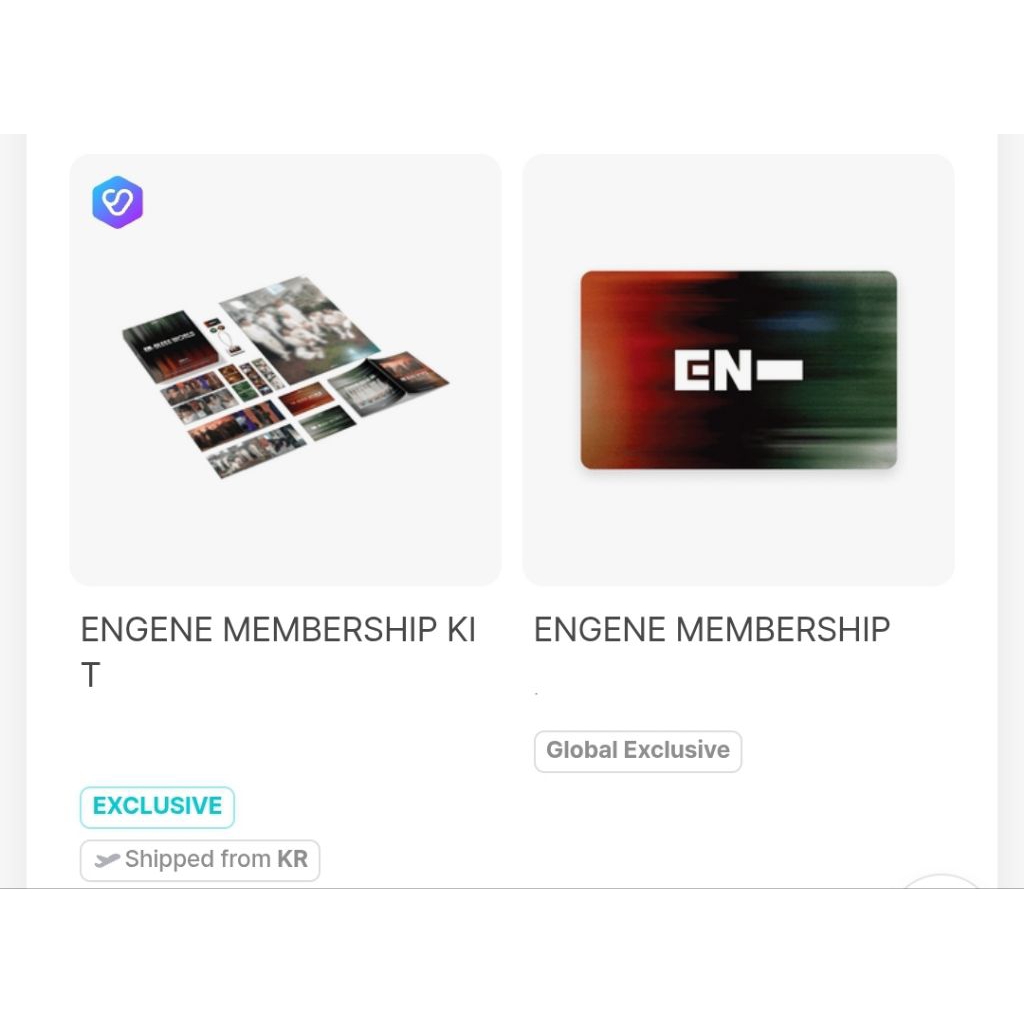 ENGENE MEMBERSHIP - ENHYPEN