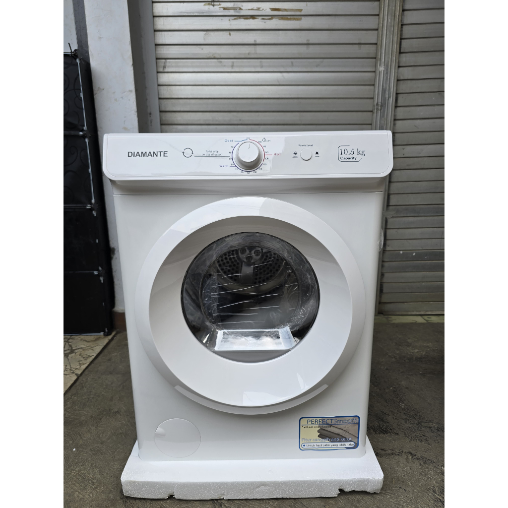 Dryer Pakaian Diamante Ultron 10,5 Kg Konversi Gas