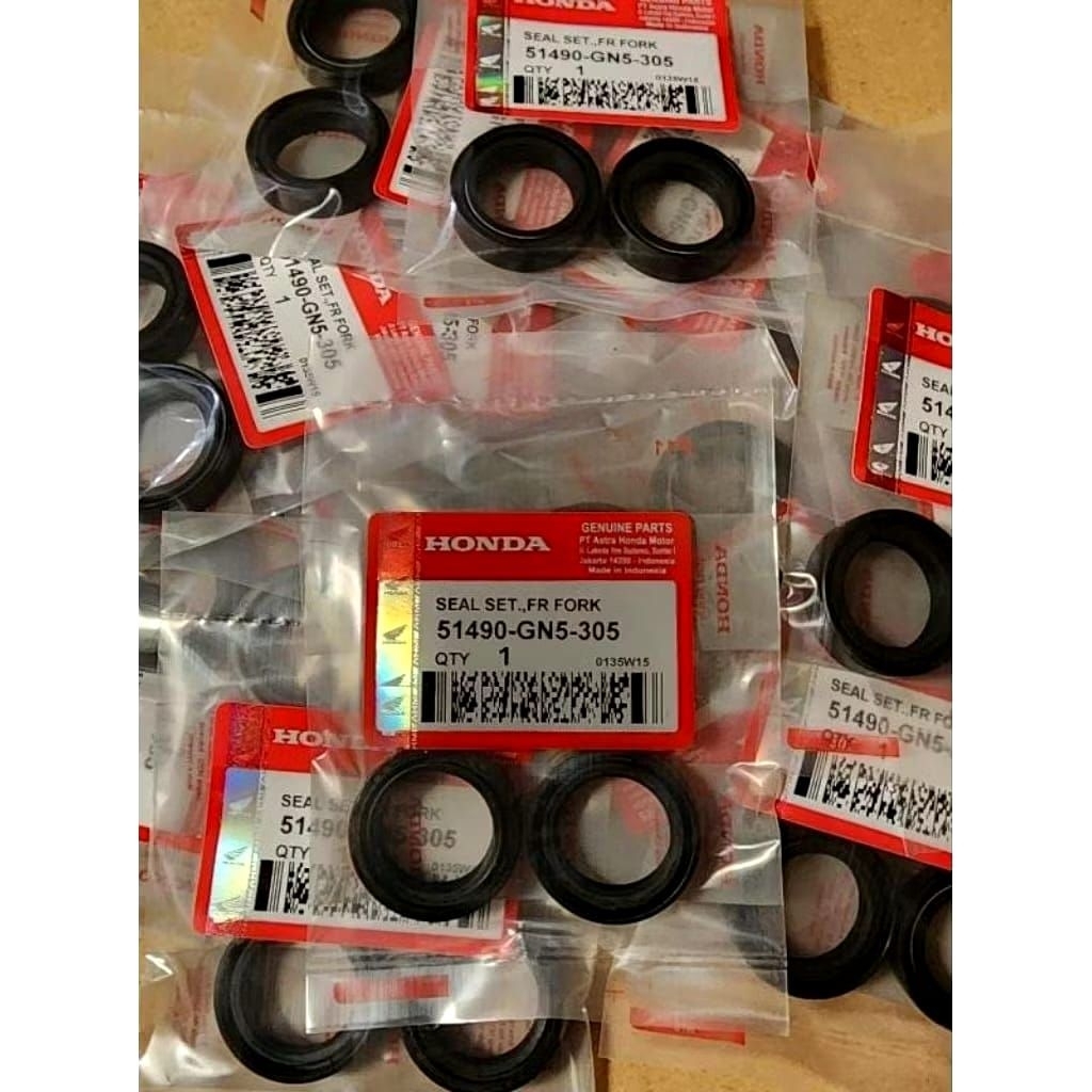 SEAL SHOCK DEPAN HONDA GRAND,BEAT,VARIO,(ORIGINAL)