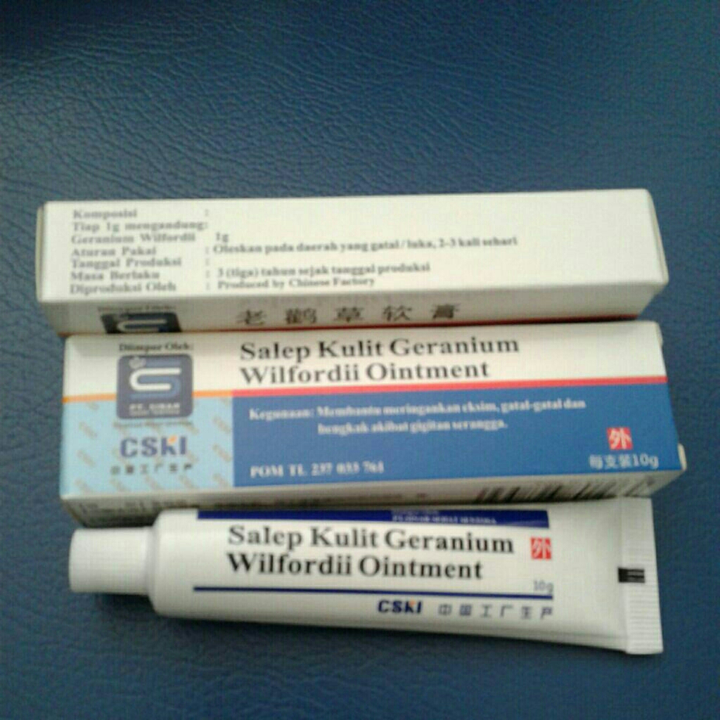 Salep kulit Geranium  10 gr