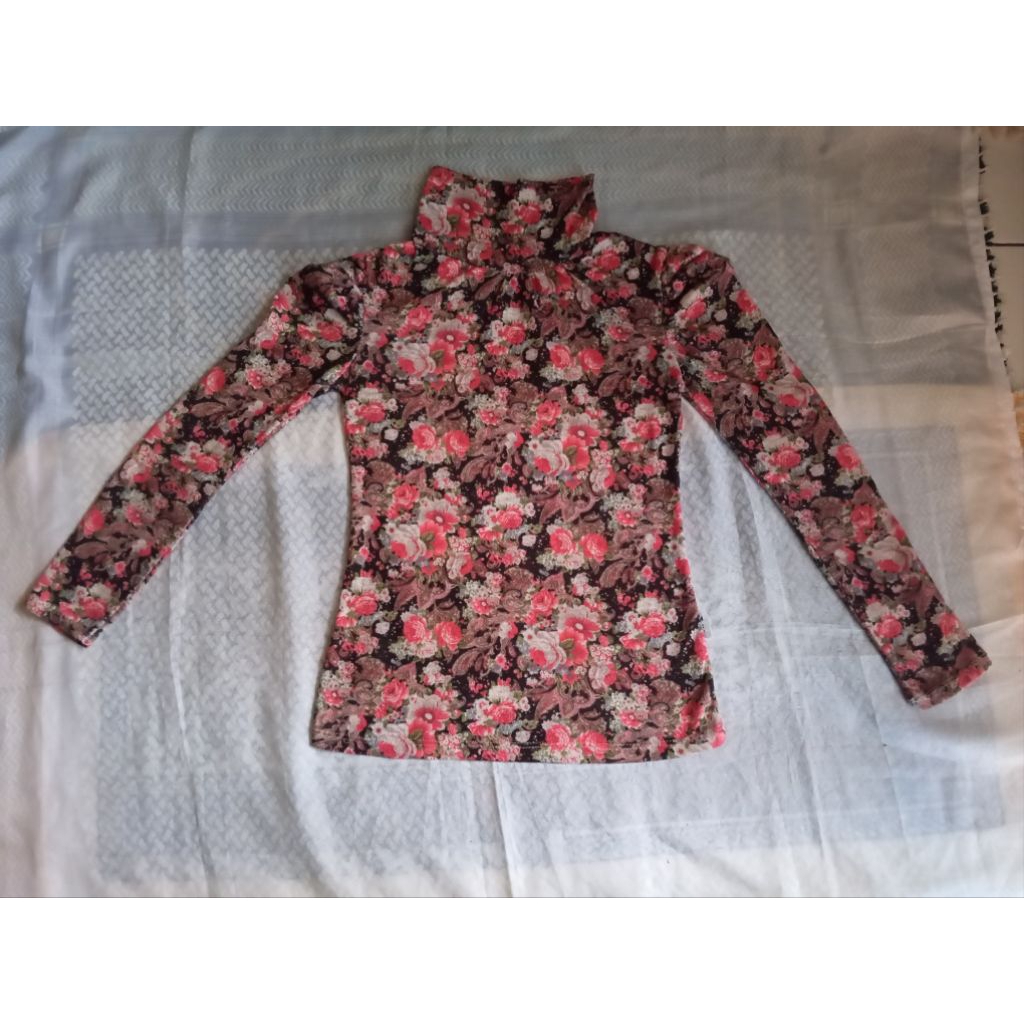 baju motif bunga wanita