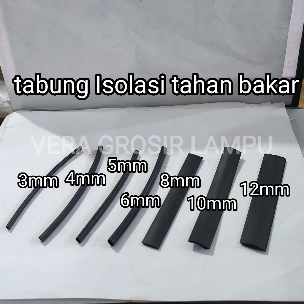 Isolasi bakar / isolasi selongsong bakar / tabung Isolasi bakar harga permeter