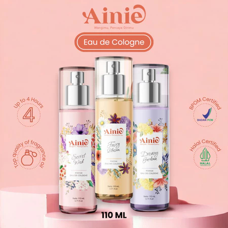 Ainie Fresh Eau De Cologne 110ml Parfum Wanita
