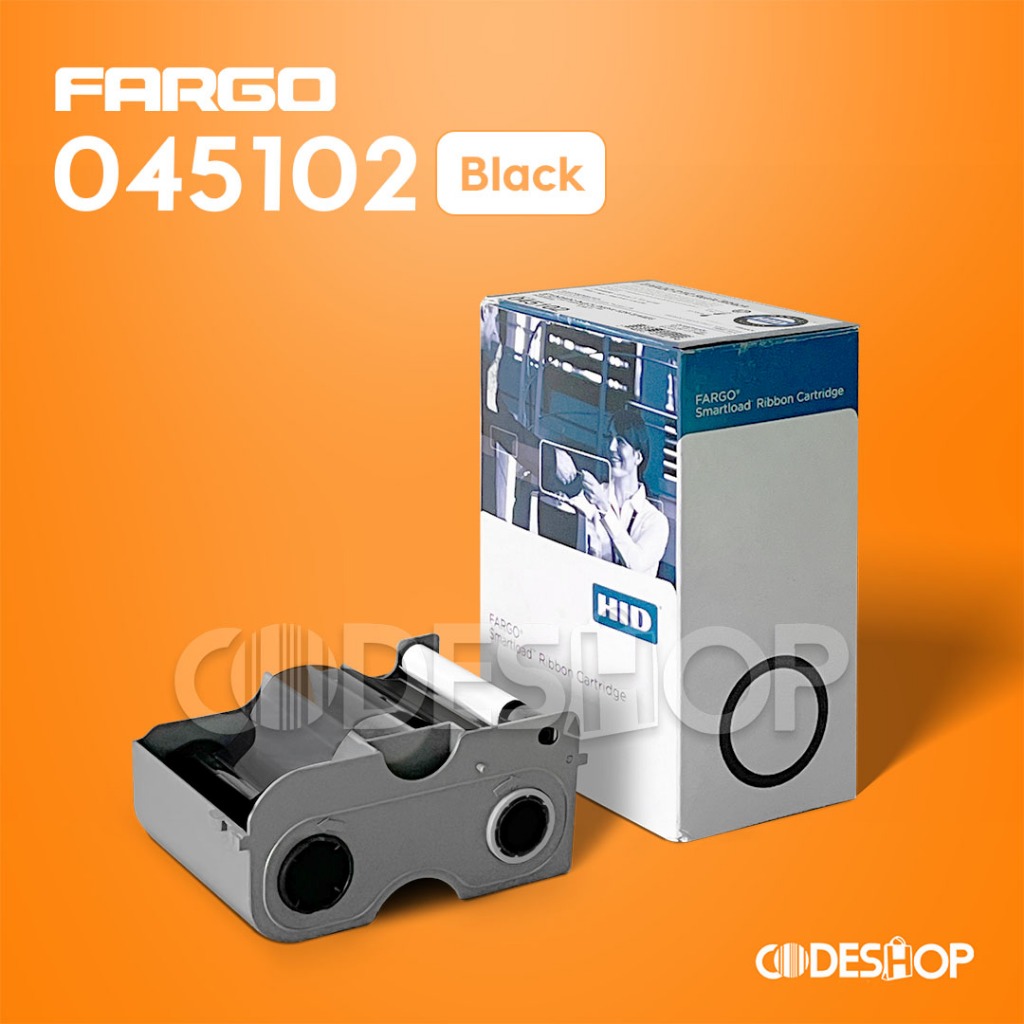 Ribbon Tinta Hitam Black 045102 Fargo DTC1250e / DTC1000 ORIGINAL FARGO