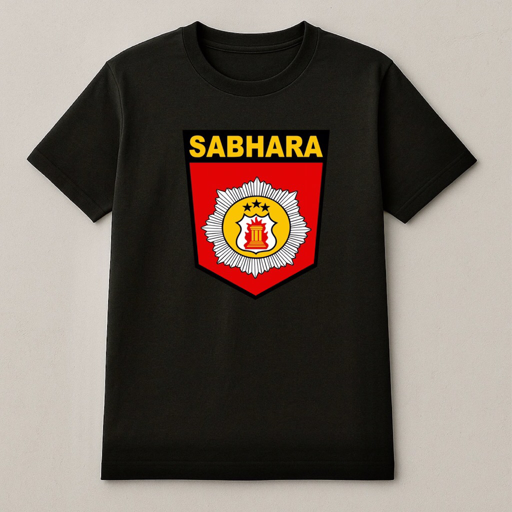 Kaos SABHARA , Kaos SABHARA POLISI  , Kaos Dinas Polisi SIZE S - 3XL