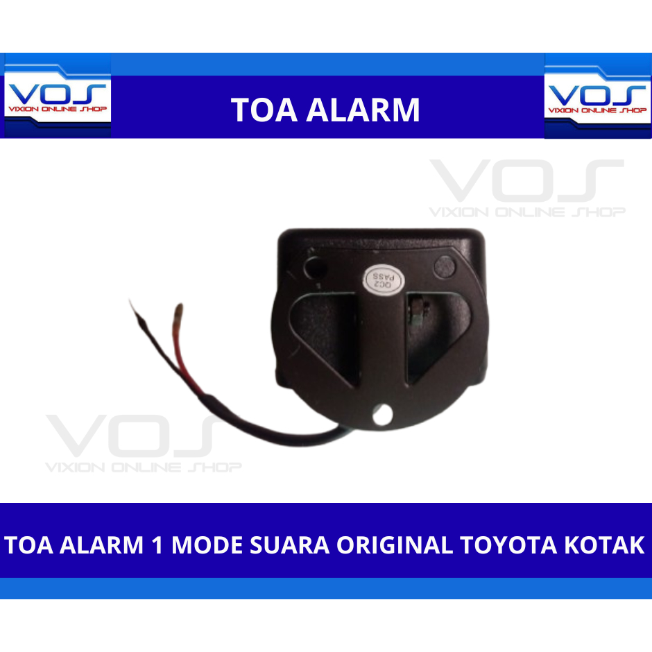 TOA ALARM KOTAK ORIGINAL ASTRA DAIHATSU TOYOTA WATERPROOF