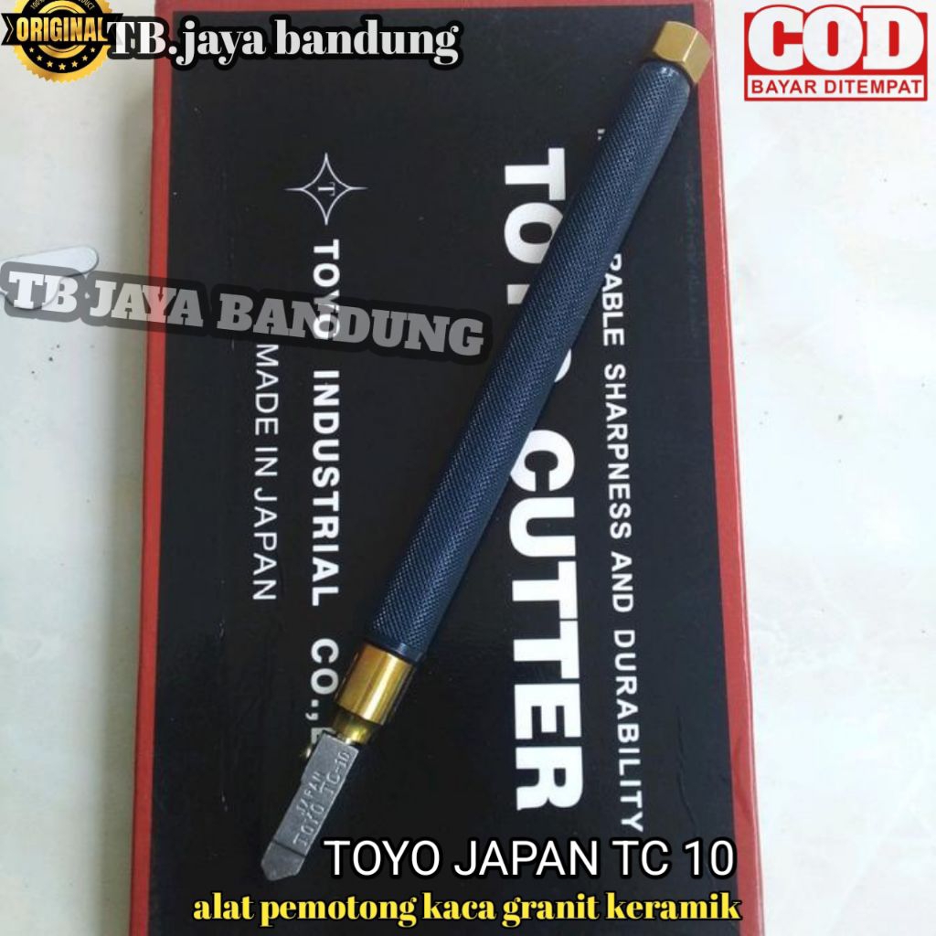 alat pemotong kaca toyo TC 10 alat potong kaca asli pisau potong kaca alat potong keramik alat poton