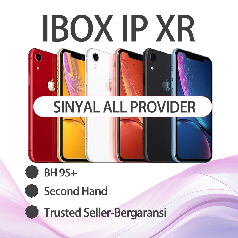 IBOX IP XR 128GB/64GB FULLSET SECOND MULUS GOOD CONDITIONS BH 95+