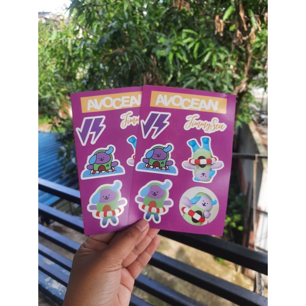 Stiker Set Avocean JimmySea