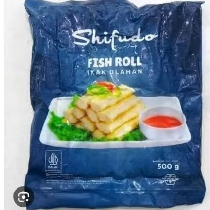Fish Roll 500gr  - Bahan Sate Seafood, Steamboat, Tomyam dan Lok Lok Depot Mart
