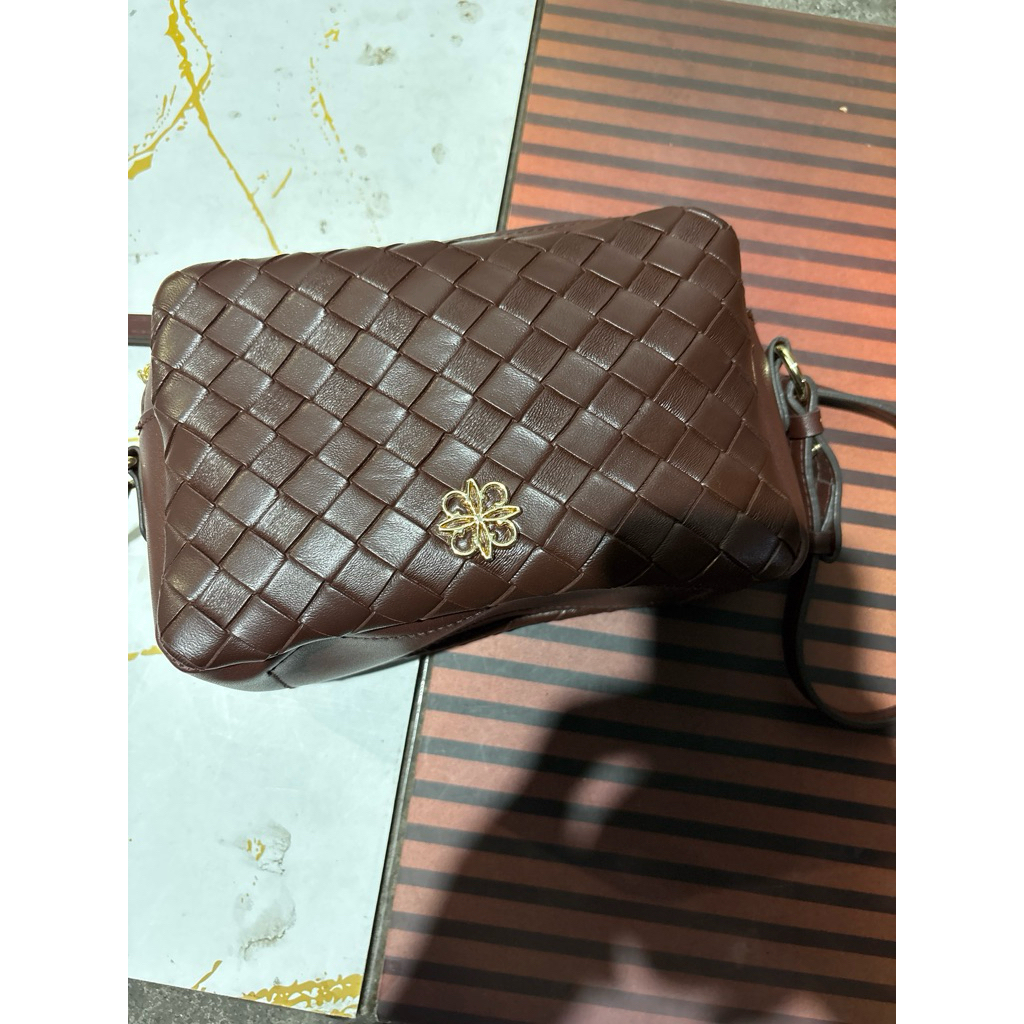 [preloved] tas les catino coklat