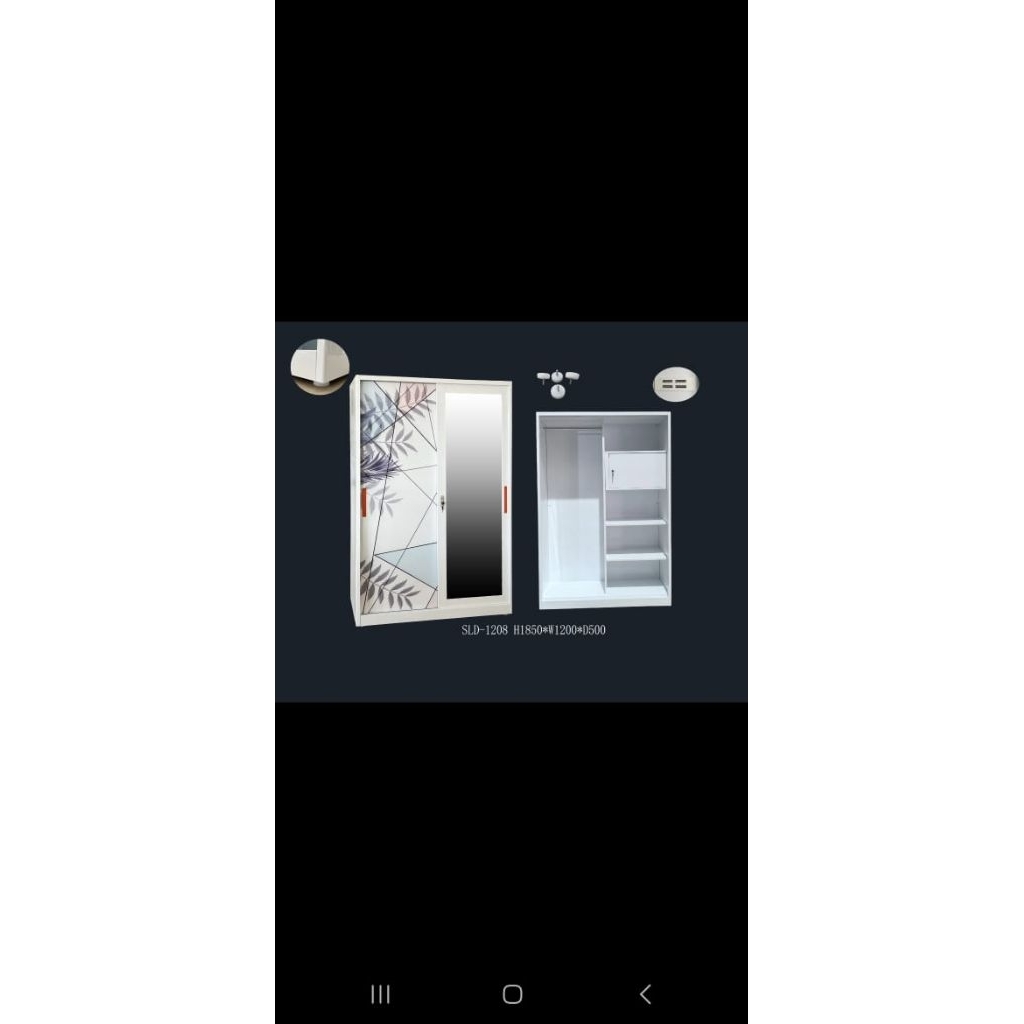 lemari plat besi sld vettel