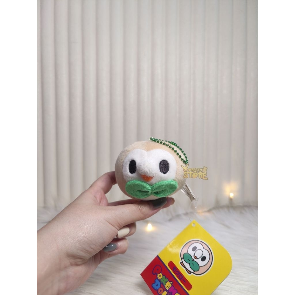 Gantungan Pokemon Rowlet Pokedoll - Pokemon Center