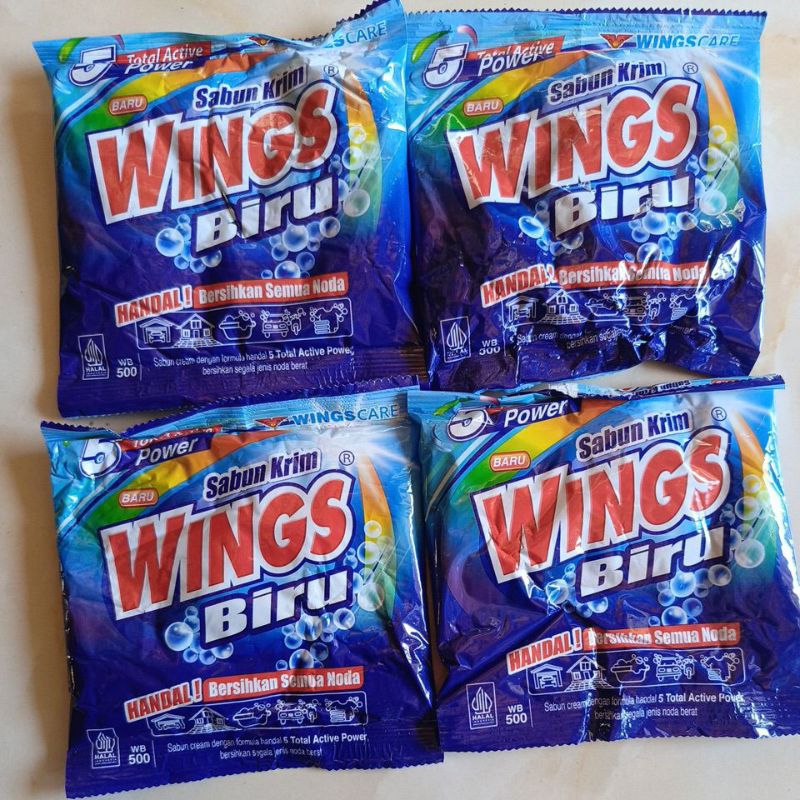 WINGS BIRU SABUN COLEK WB500