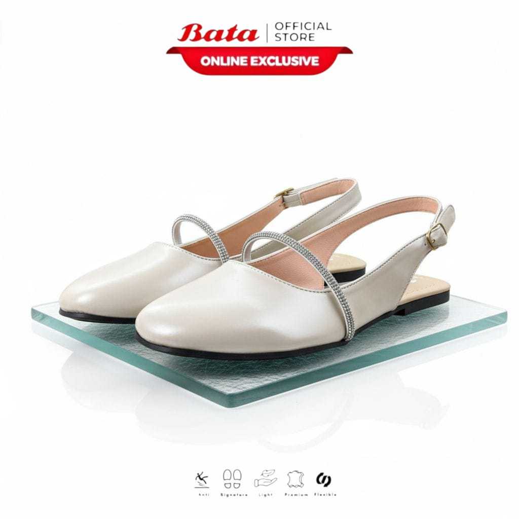 BATA Sandal Jelly Wanita Slip On Anti Slip Sepatu Sandal Wanita