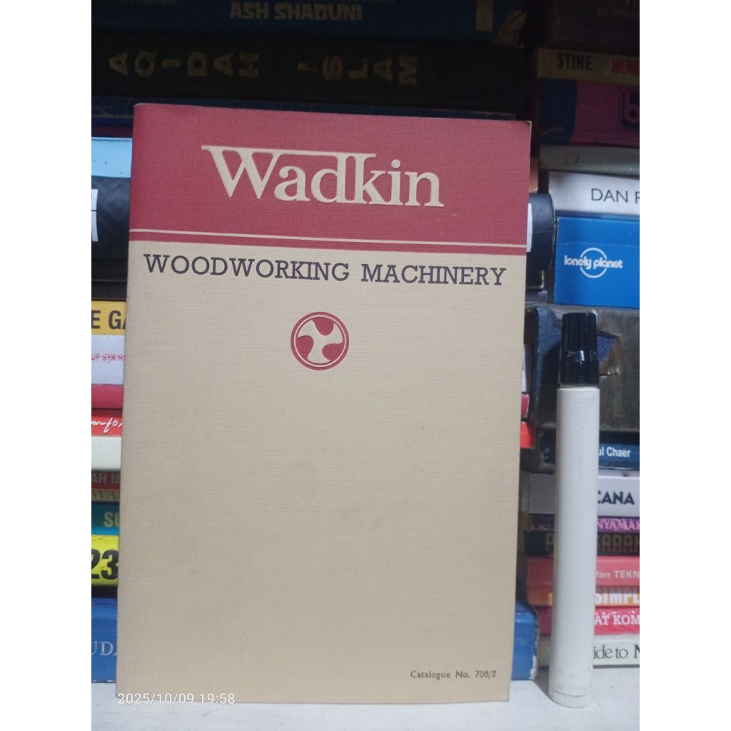 Buku Teknik Lawas: Wadkin, Woodworking Machinery