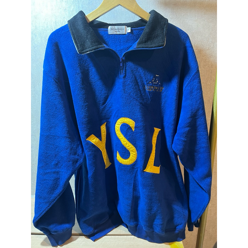 Jaket Sweater Pria Wanita Unisex YSL Men’s Women’s Sweatshirt Preloved Murah