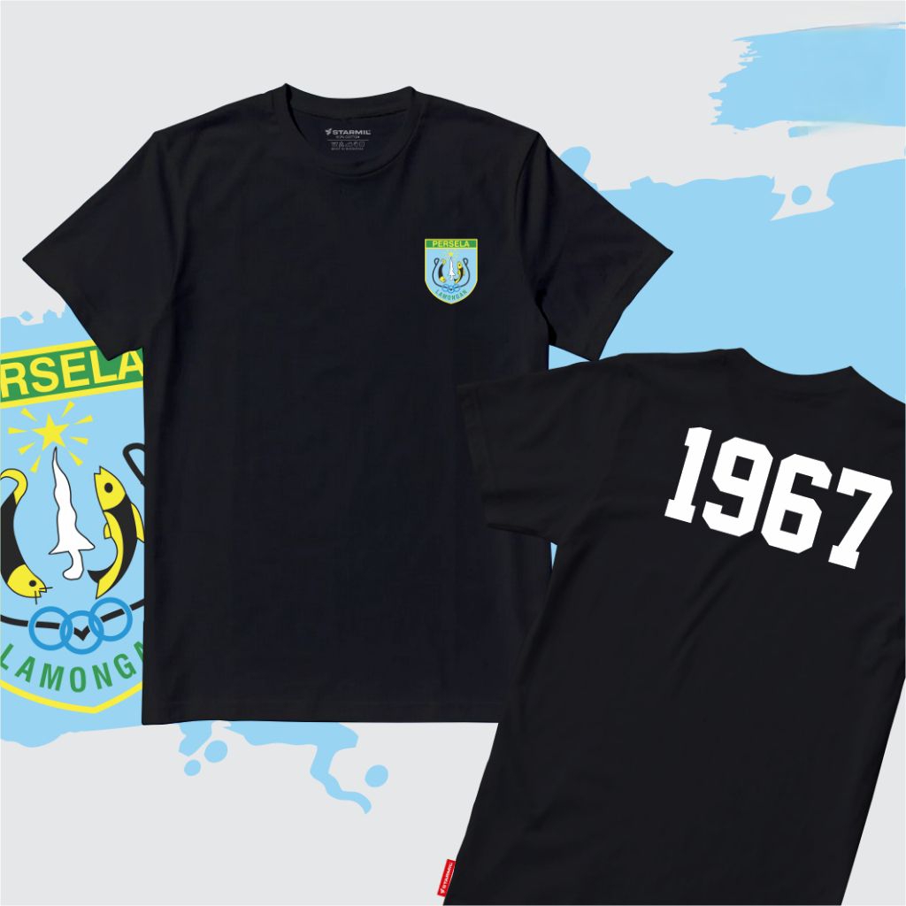 KAOS TSHIRT PERSELA LAMONGAN est 1967/KAOS PERSELA 1967