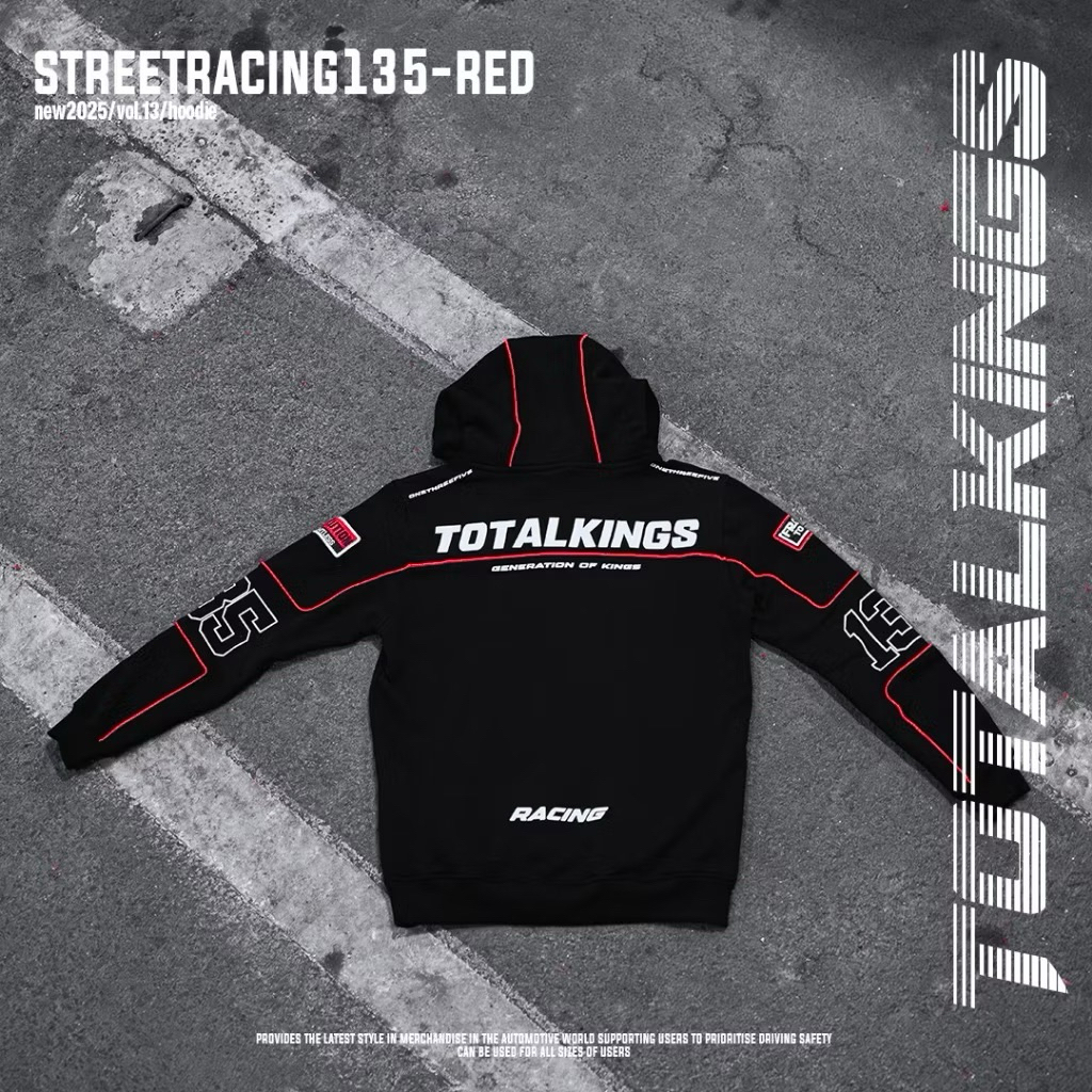 HOODIE TOTAL KINGS STREET RACING 135 LIMITED EDITION READY L)