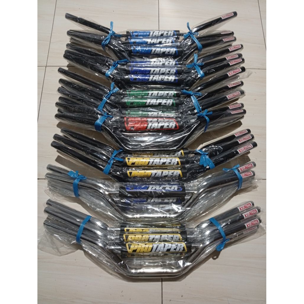 Stang Stir Trail universal motor stang costem + busa protaper