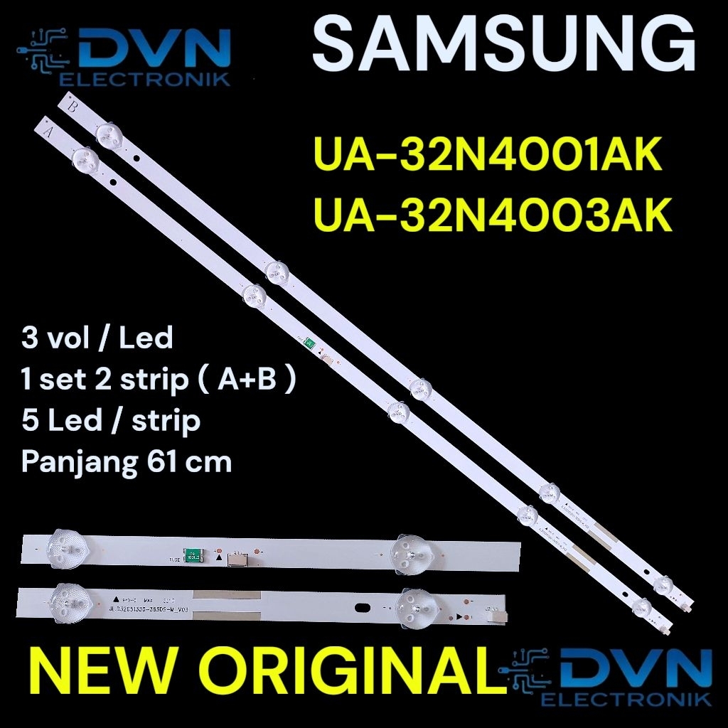 BACKLIGHT TV LED SAMSUNG 32 IN UA32N4001 32N4003 32N4001AK 32N4003AK UA32N4001AK UA32N4003AK 32N4001