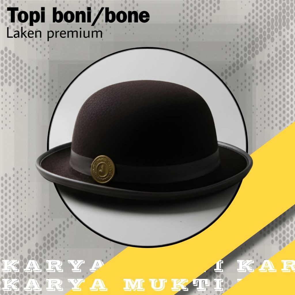 Topi Boni Pramuka Siaga/Penggalang Laken Premium | Atribut Pramuka Lengkap.