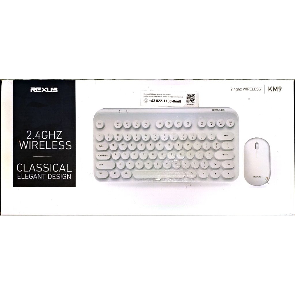 Rexus wireless keyboard KM9