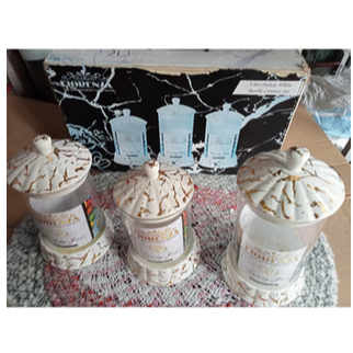 Toples Kaca Fiorenza Marble Set 3 Pcs 168