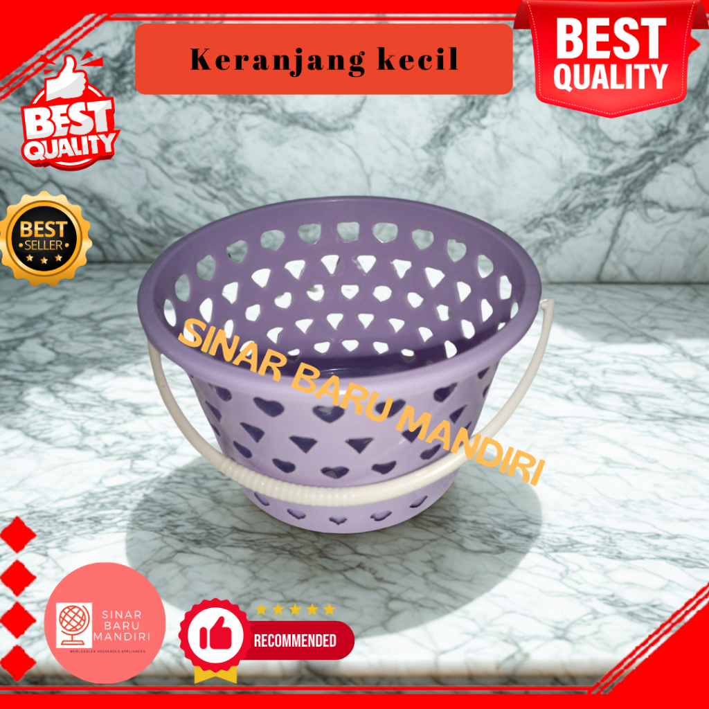 Keranjang Sabun Bulat hati / Keranjang Bulat murah / Keranjang Plastik / Keranjang Serbaguna