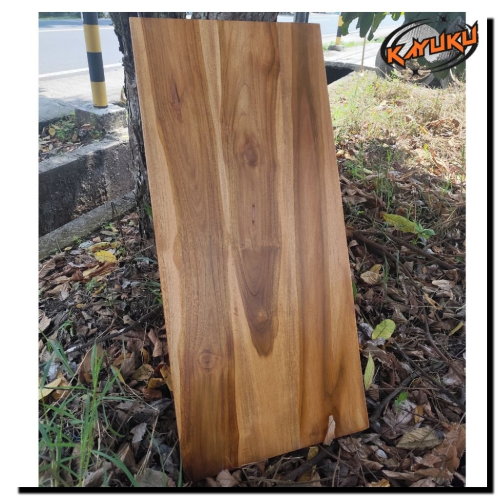 Papan ambalan Daun meja KAYU JATI ASLI