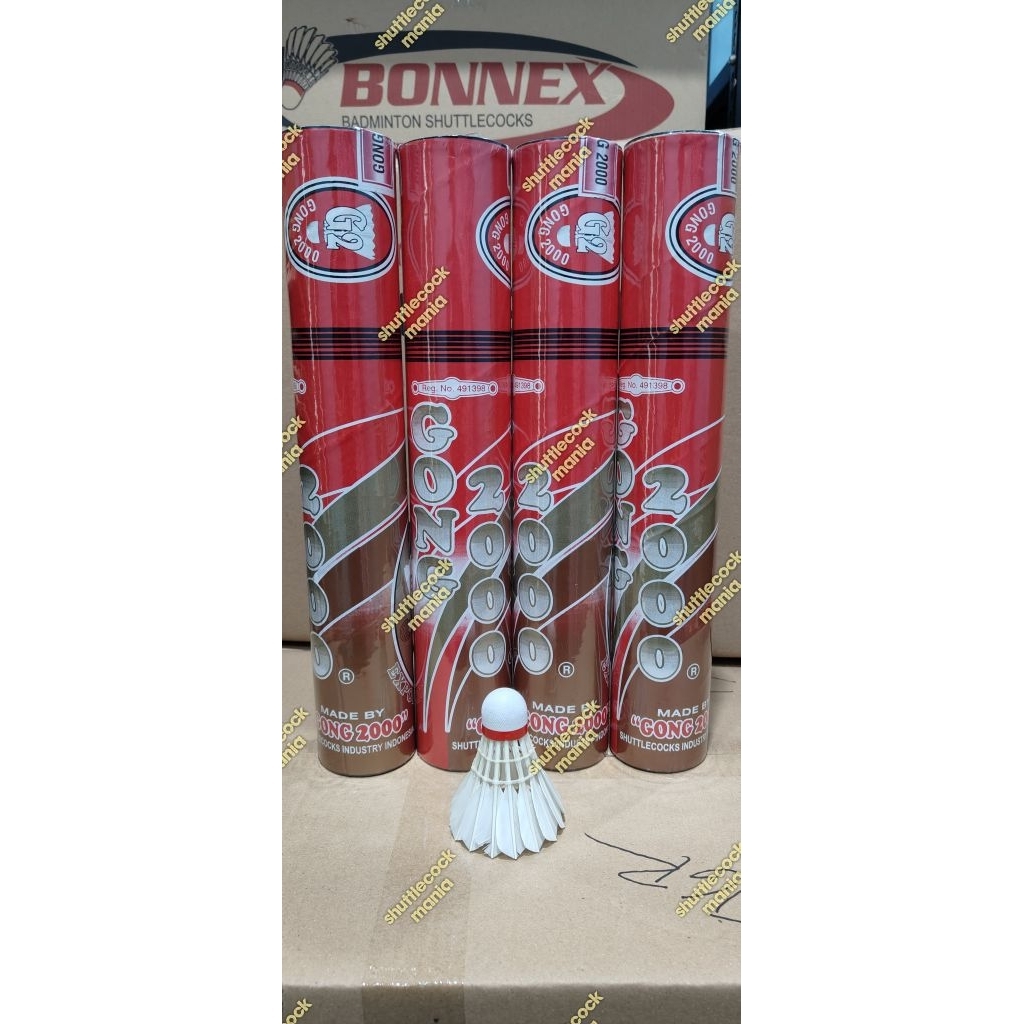 shuttlecock kok badminton gong 2000 merah