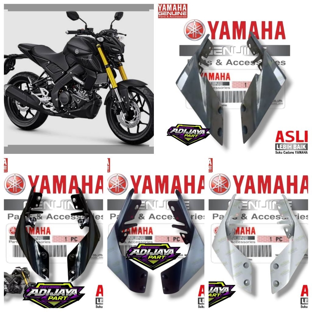 cover body belakang mt15 kanan kiri original yamaha