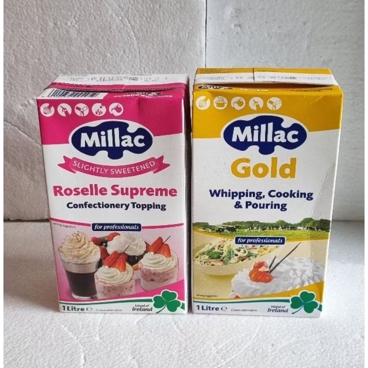 Millac Gold/ Roselle Whipping Cream 1L ED 2026