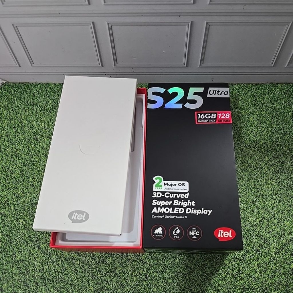 Kardus HP ori itel s25 ultra(bekas)