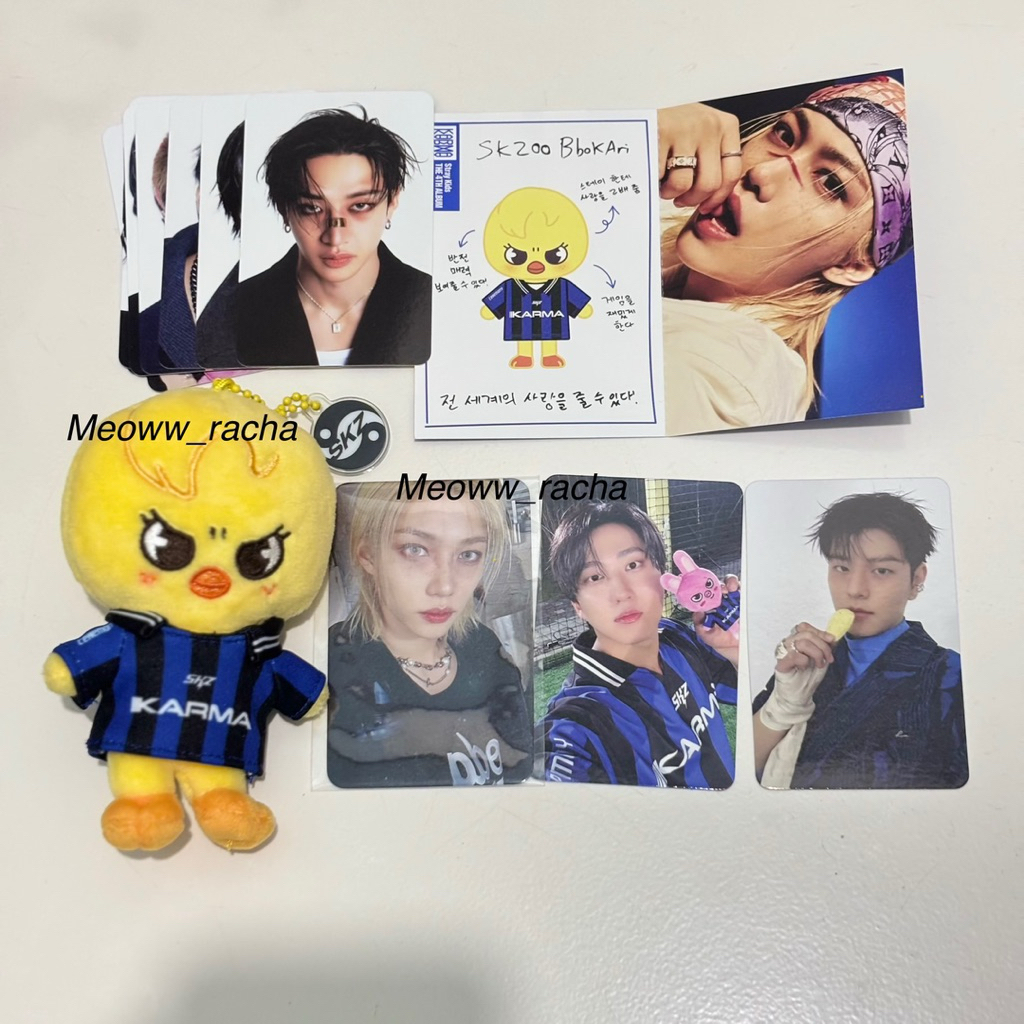 ALBUM KARMA STRAYKIDS SKZOO SKZ BBOKARI HAN QUOKKA