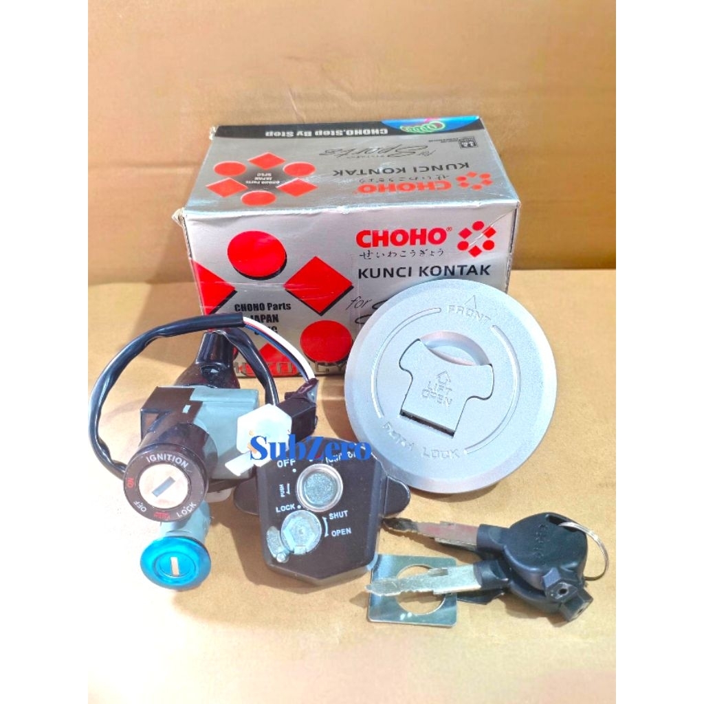 KUNCI KONTAK SET + TUTUP TANGKI 2011-2014 CHOHO CB150R NEW K45-N00 CBR 150 CB150 R CB KUALITAS SUPER