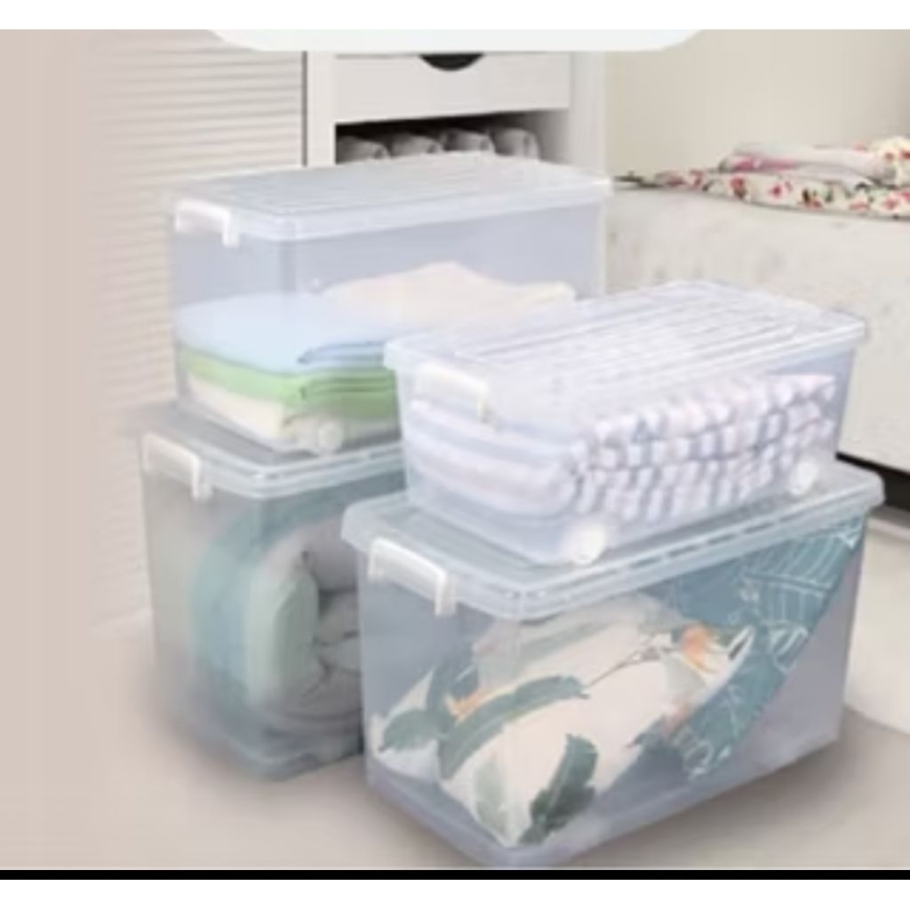 STORA MASTERSPACE KOTAK PENYIMPANAN SERBAGUNA. KOTAK CONTAINER RODA. CONTAINER BOX RODA. KOTAK PENYI