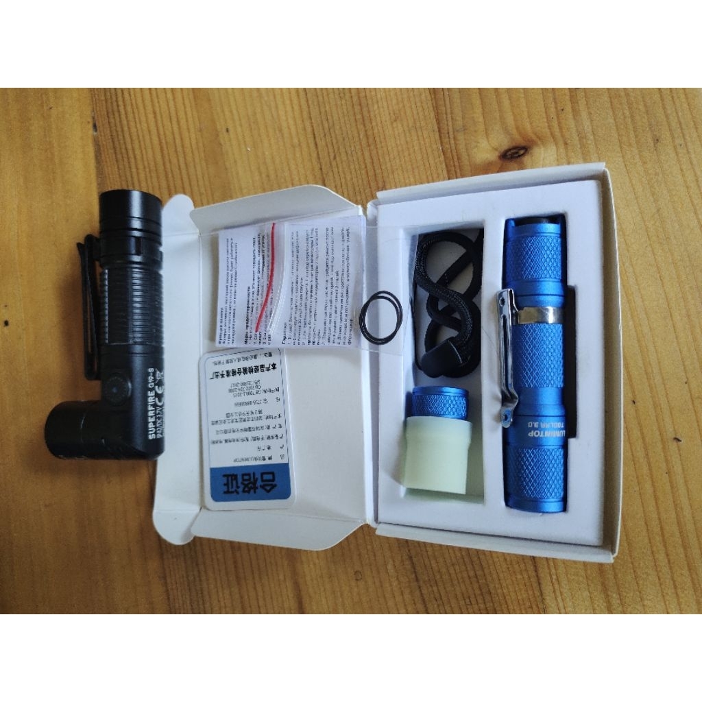 lumintop tool aa 3.0 superfire g19s