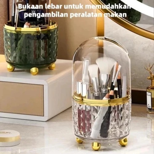 (hps) TEMPAT SENDOK UFO PUTAR/ TEMPAT SERBAGUNA/ TEMPAT MAKE UP PUTAR